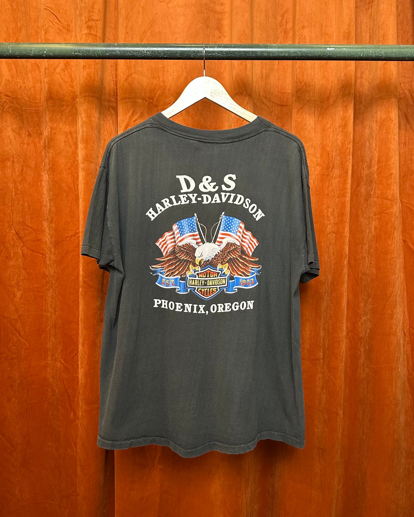 3D Emblem Harley Davidson Tee