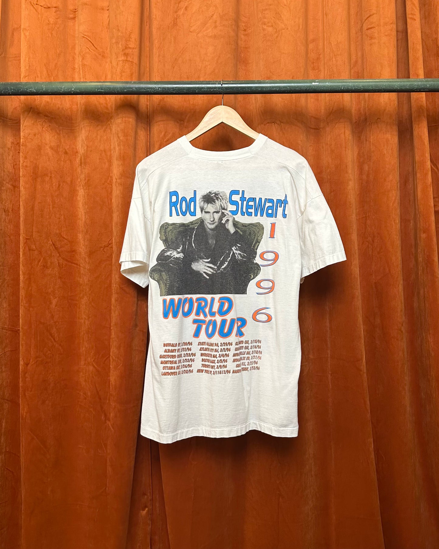 1996 Rod Stewart Tour Tee