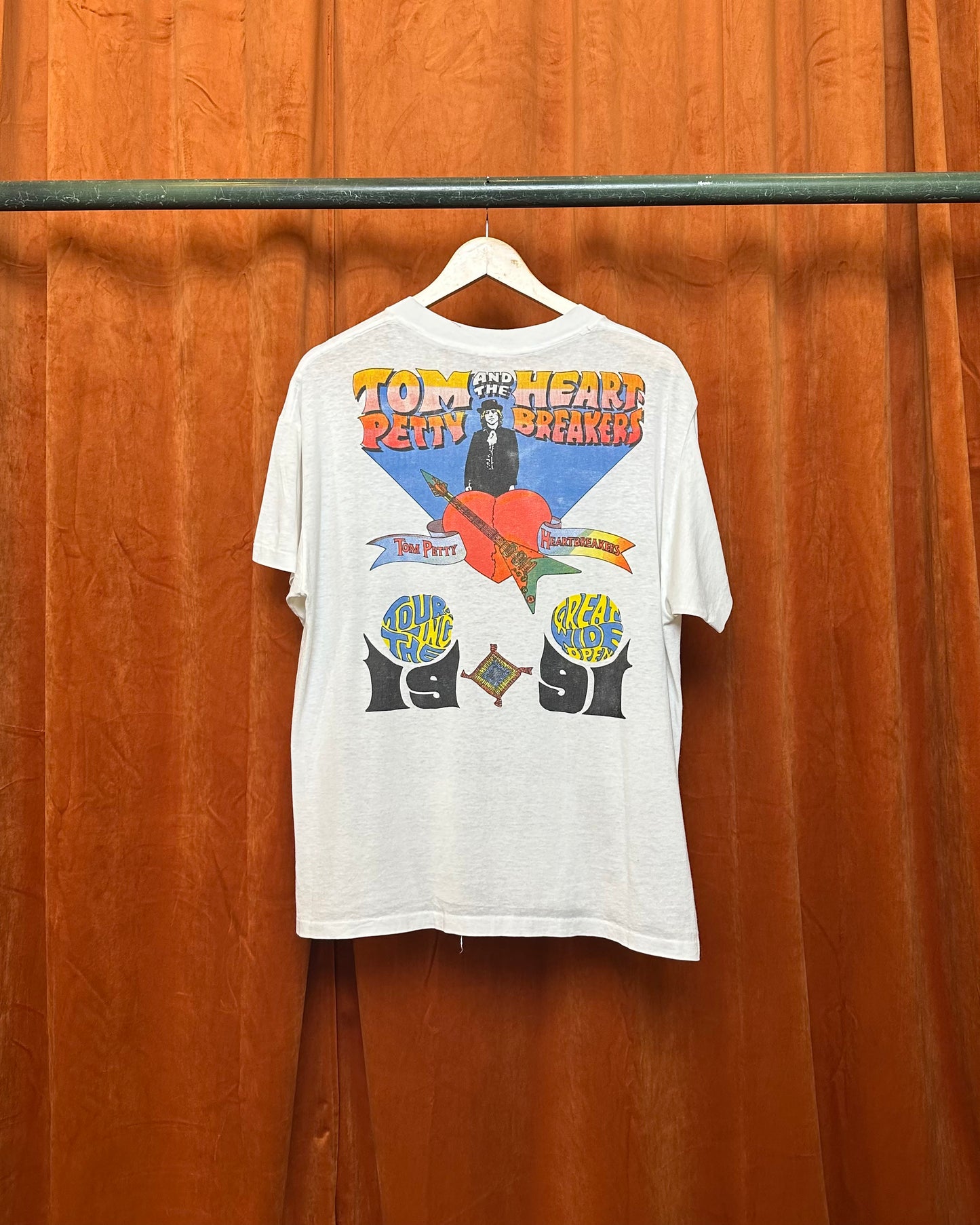 1991 Tom Petty Tour Tee