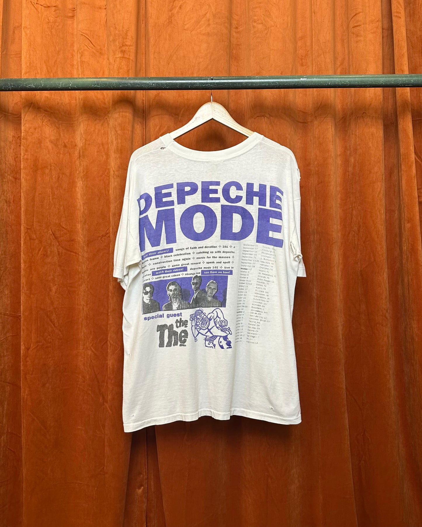 90s Depeche Mode Tour Tee