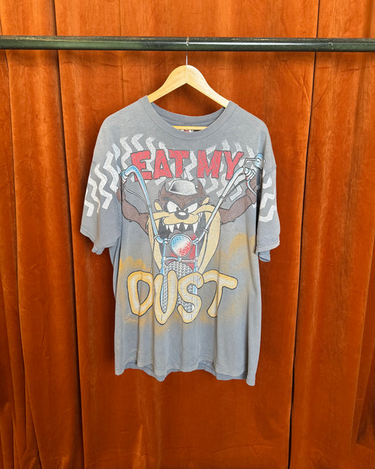 1997 Taz 'Eat My Dust' Motorcycle Print