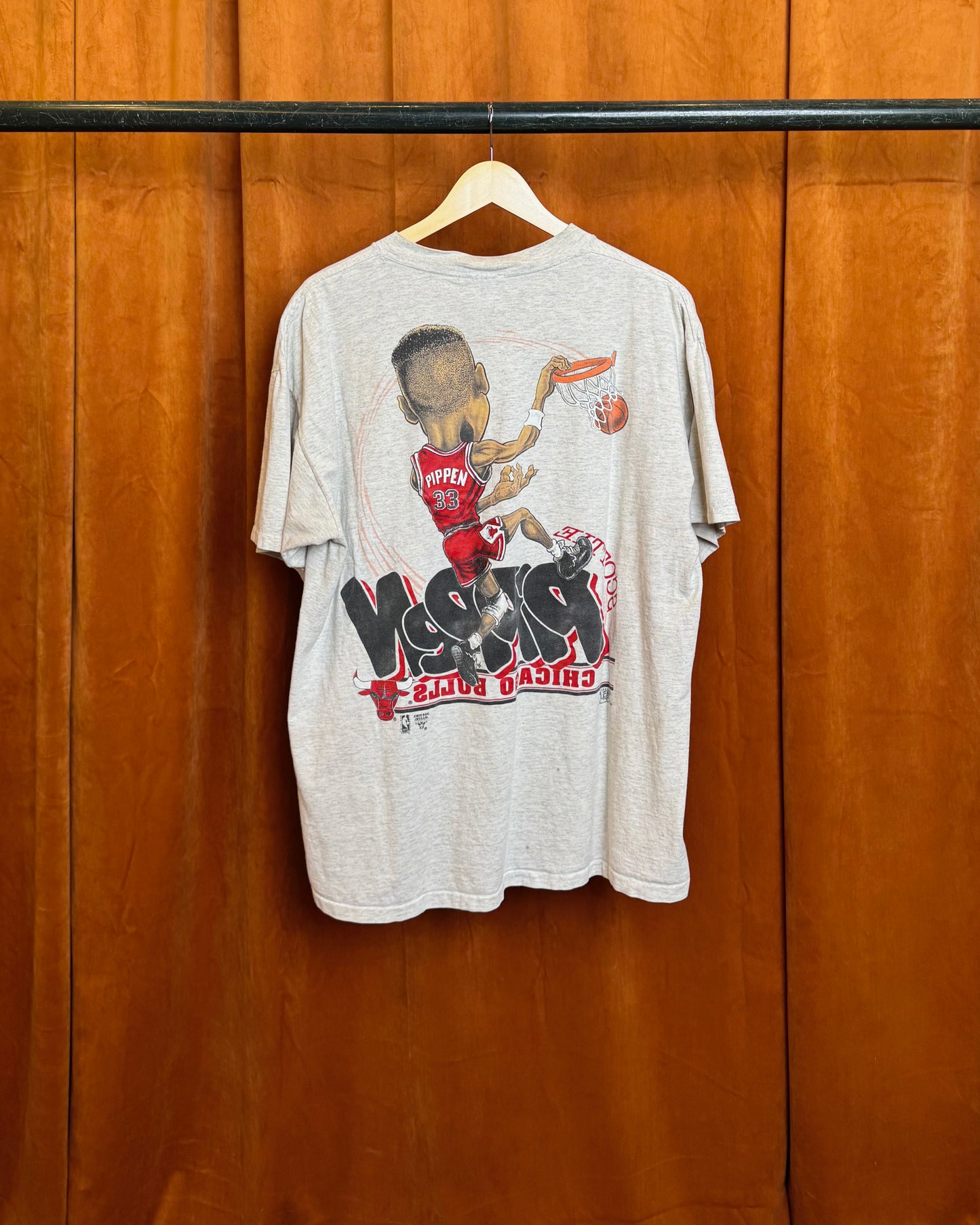 90s Chicago Bulls Scottie Pippen Cartoon