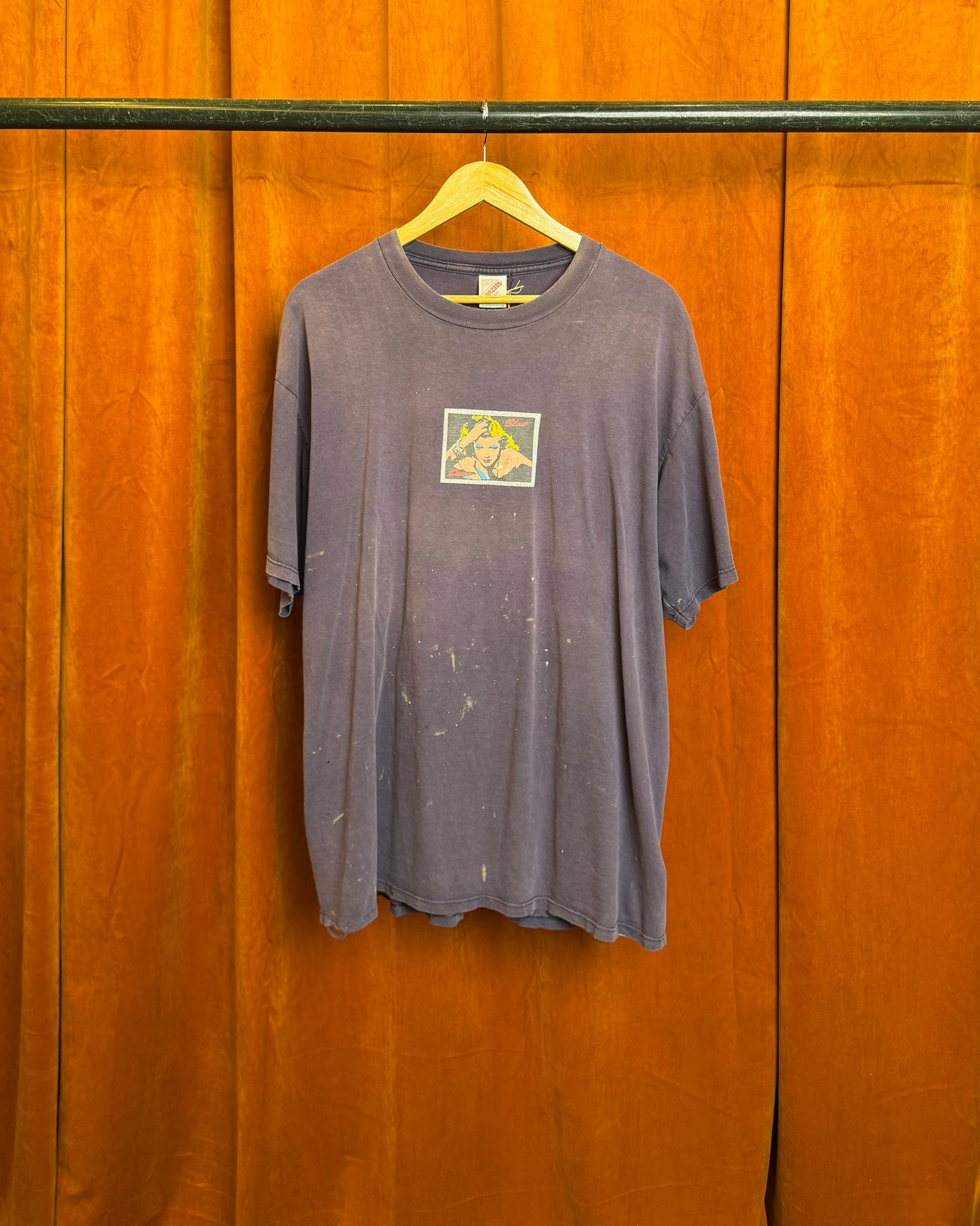 90s 'Blue Diva' Pop Art Tee