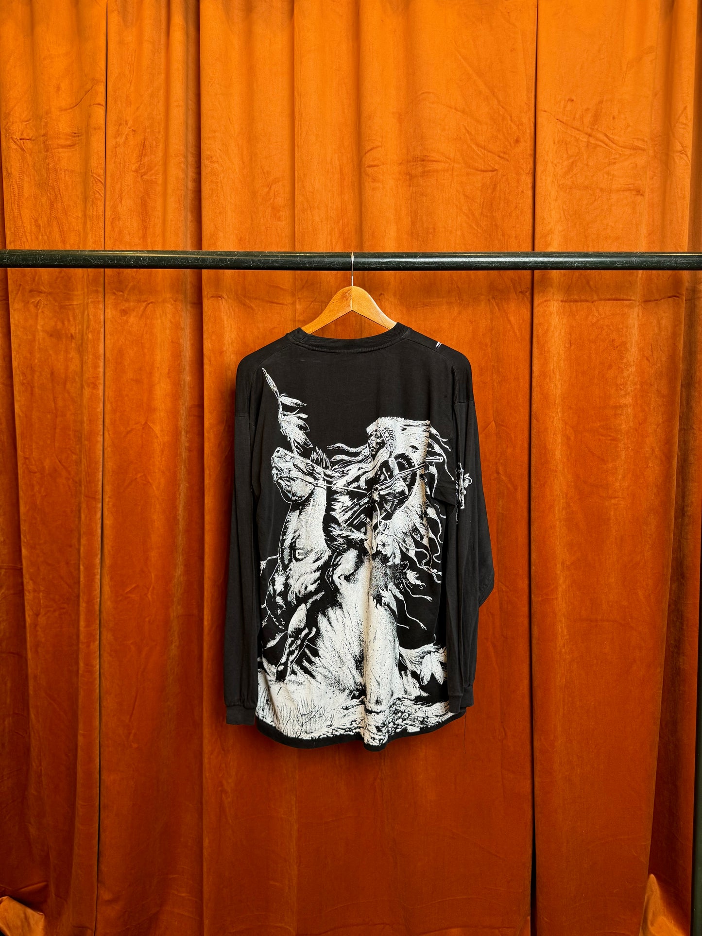 90s Native American Longsleeve AOP