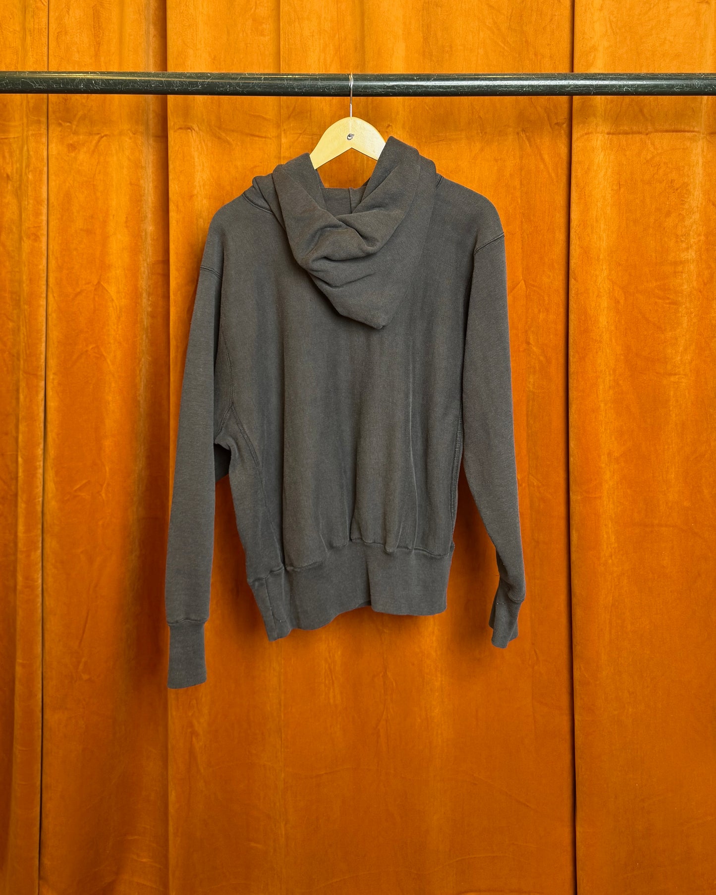 80s Champion Reverseweave Black Hoodie