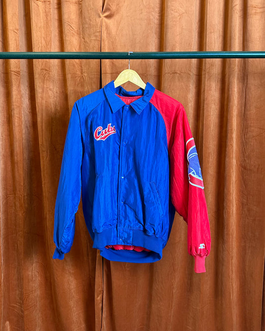 Chicago Cubs Split Puffer Starter Jacket