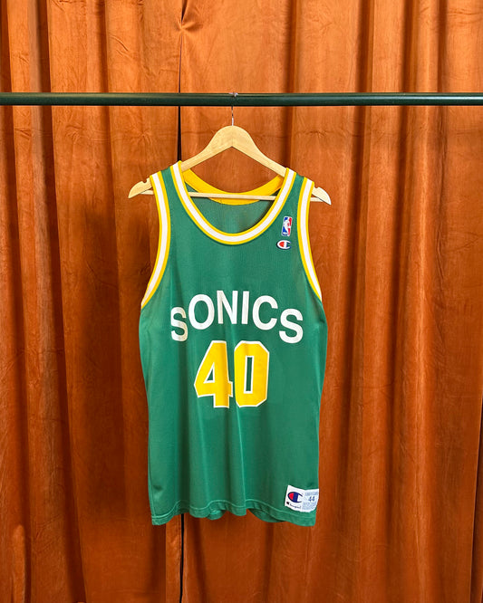 Seattle Sonics Shawn Kemp Champion Jersey