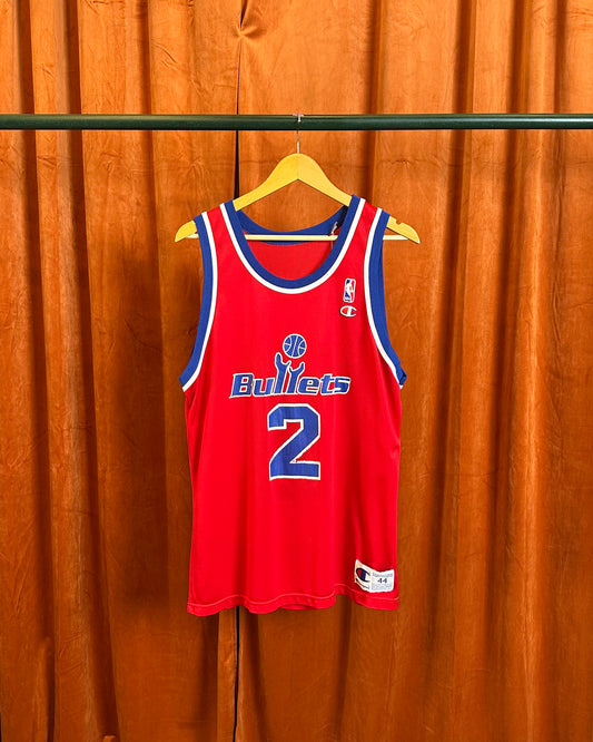 Washington Bullets Chris Webber Champion Jersey