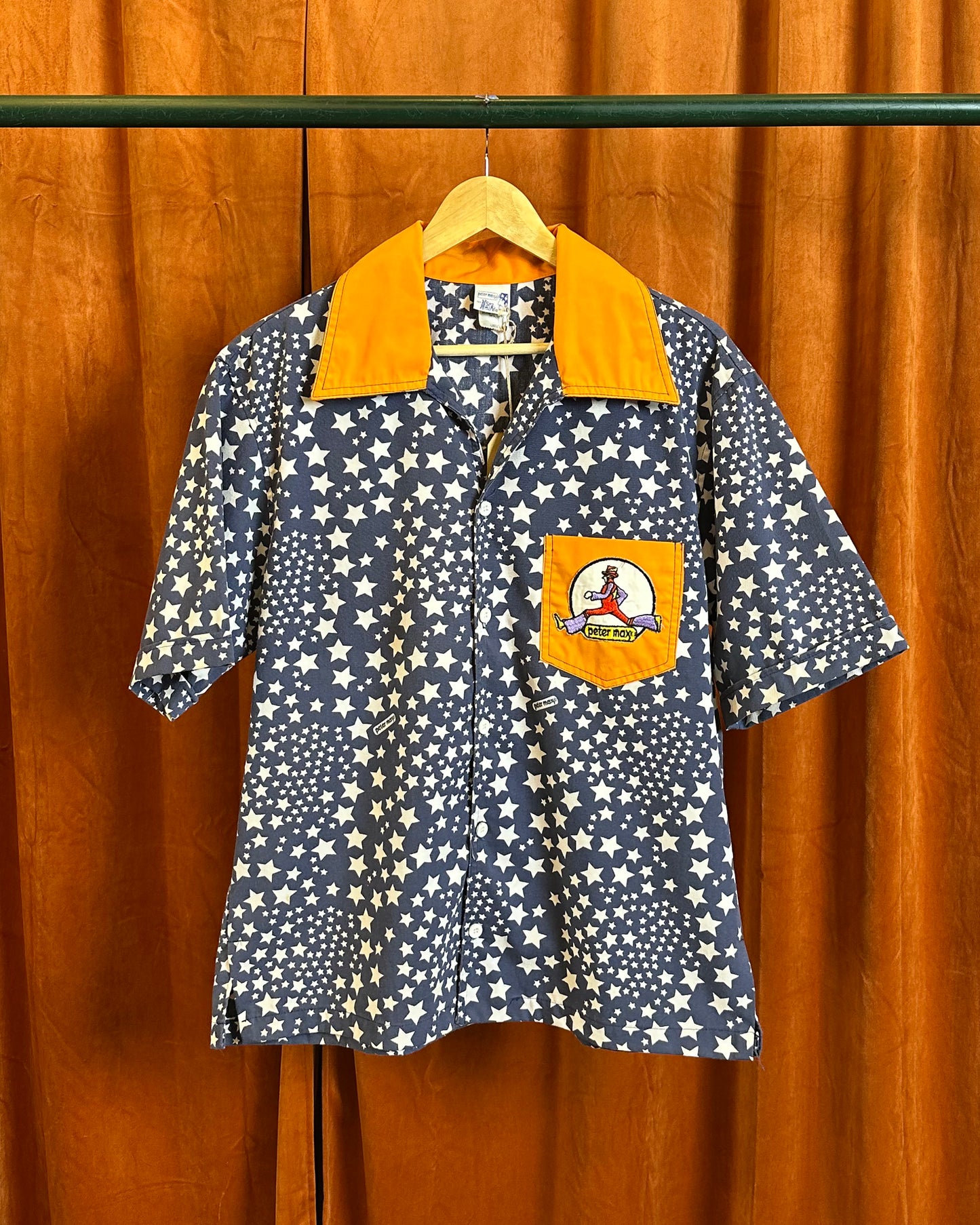 70s Peter Max Button Up Shirt