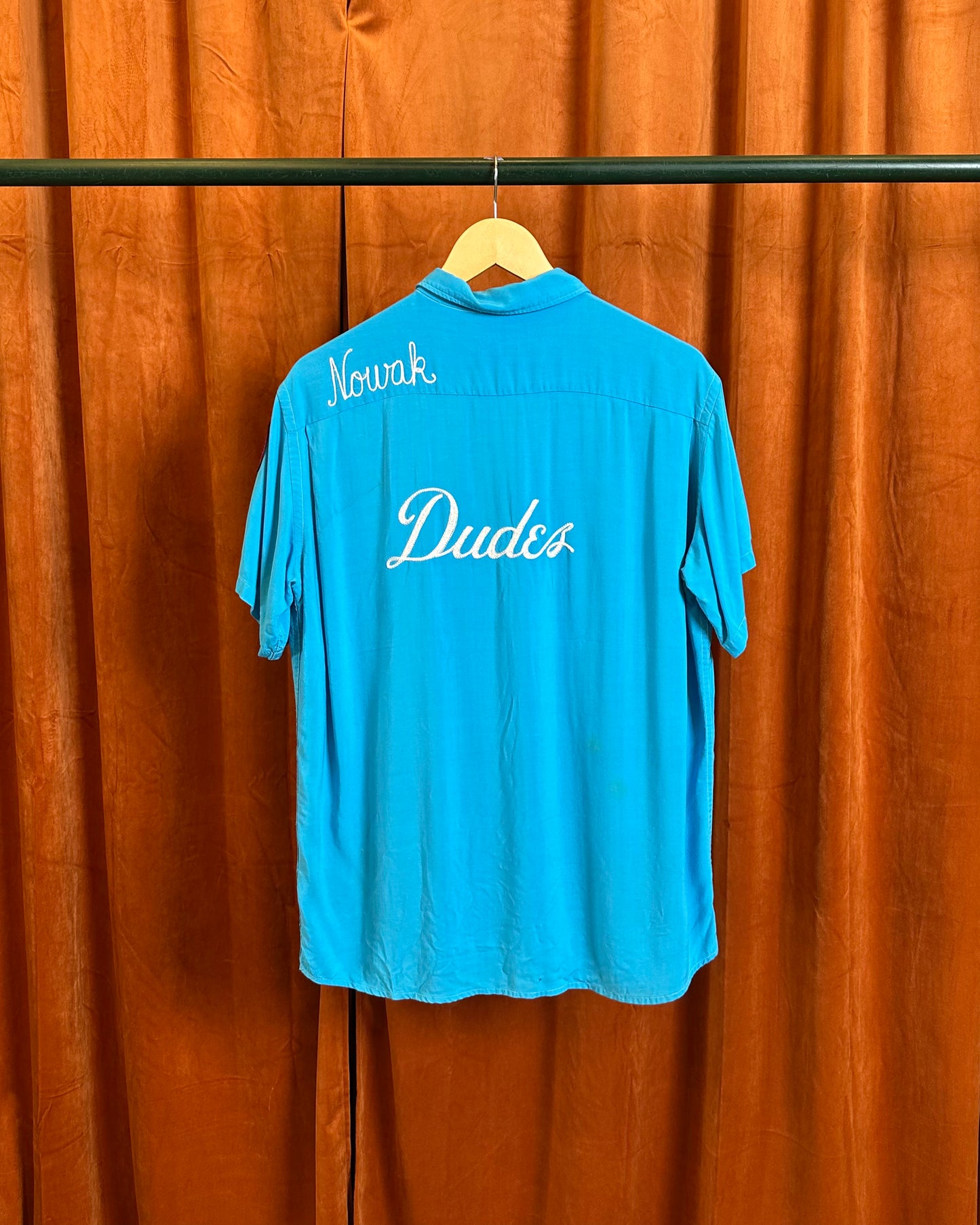 60s Chainstitch 'Dudes' Bowling Shirt