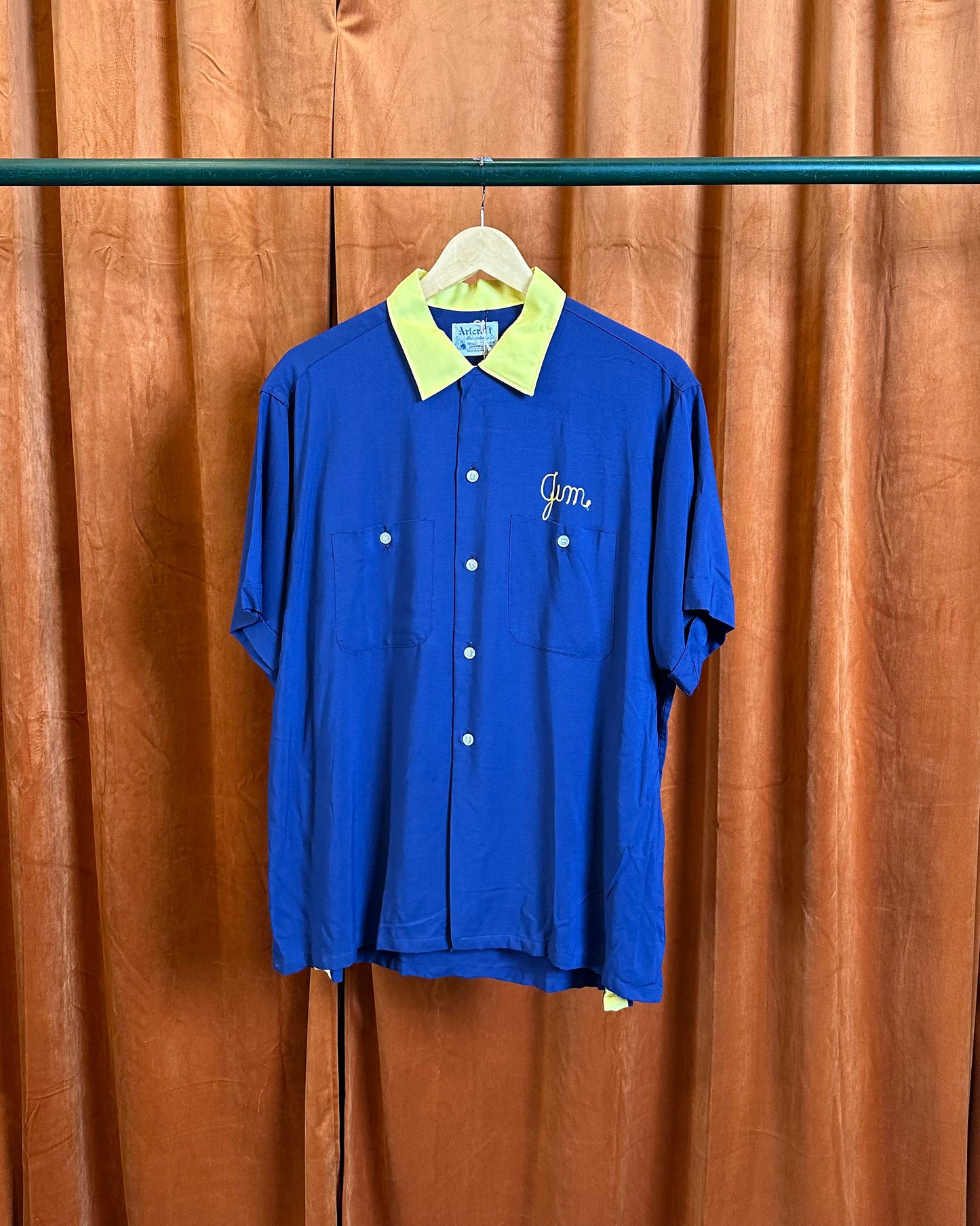 60s Chainstitch McLaughlen Rotary Bowling Shirt