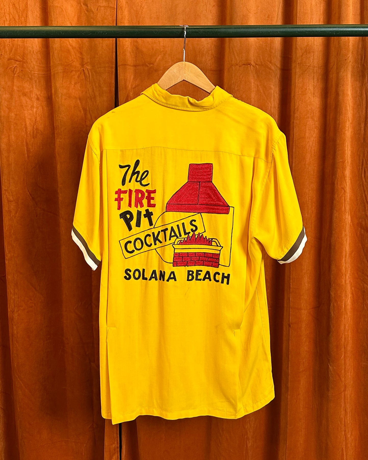 50s 'The Fire Pit' Bowling Shirt