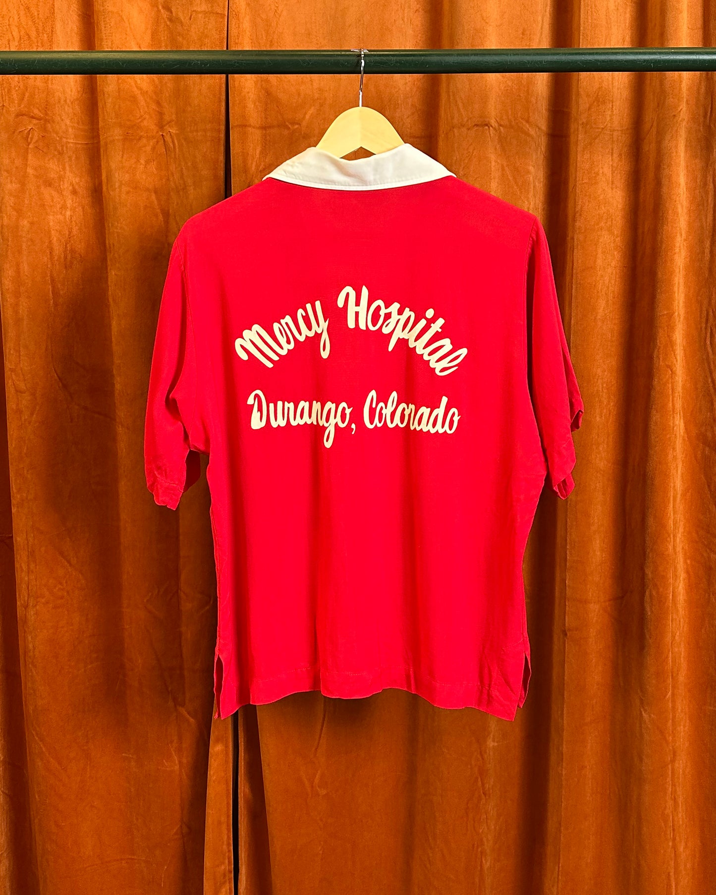 70s 'Mercy Hospital' Bowling Shirt