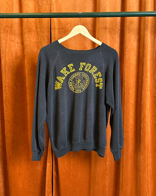 70s Champion Wake Forest University Crewneck