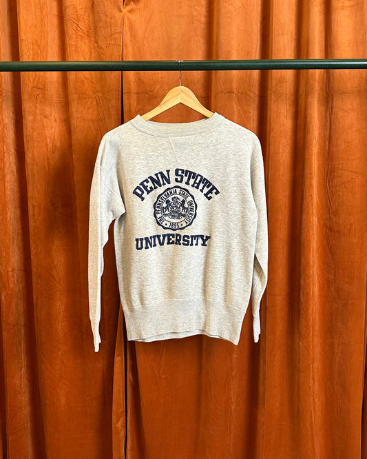 50s Single V Penn State University Crewneck