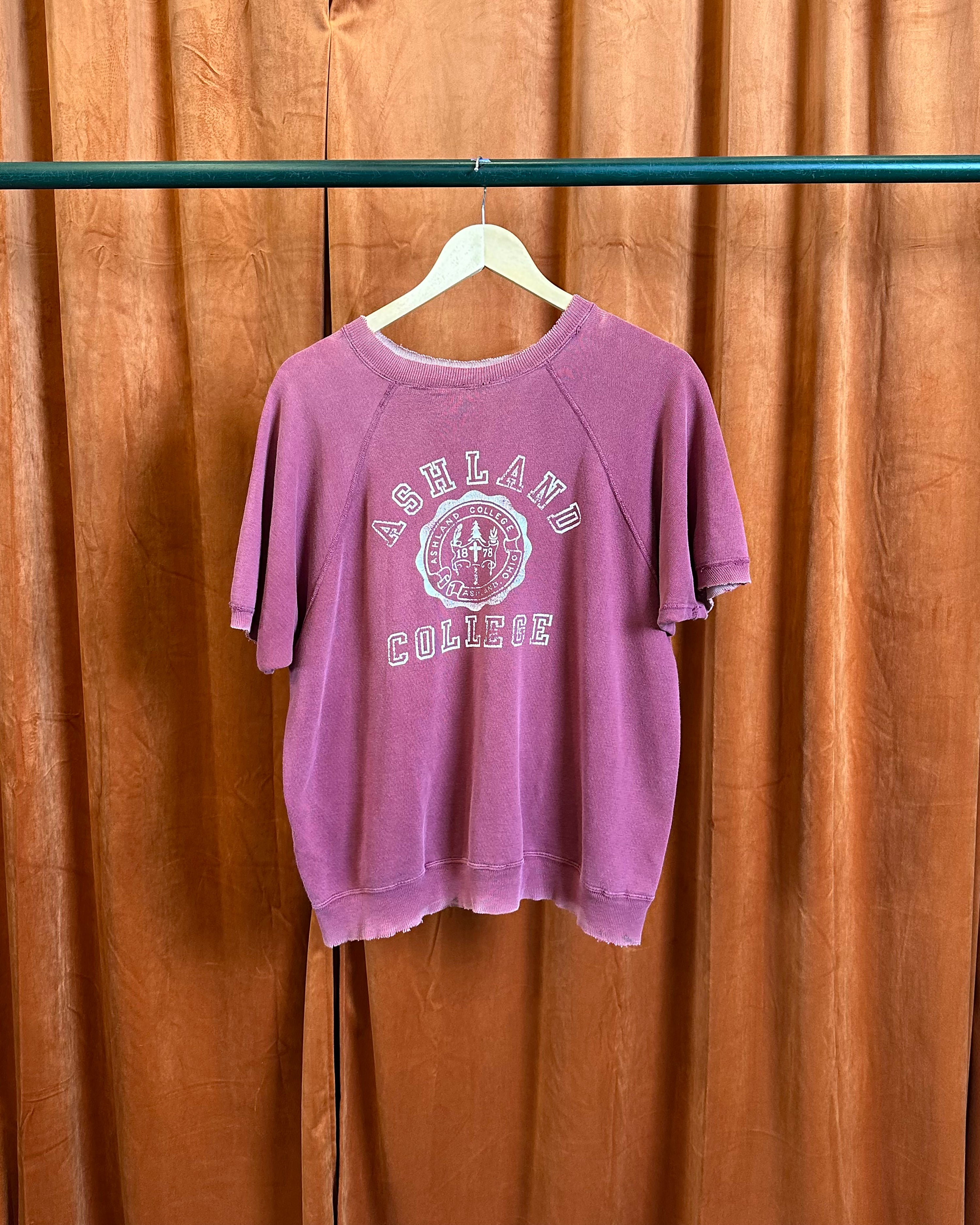 60s Ashland College Distressed Crewneck – RESERVED MIA