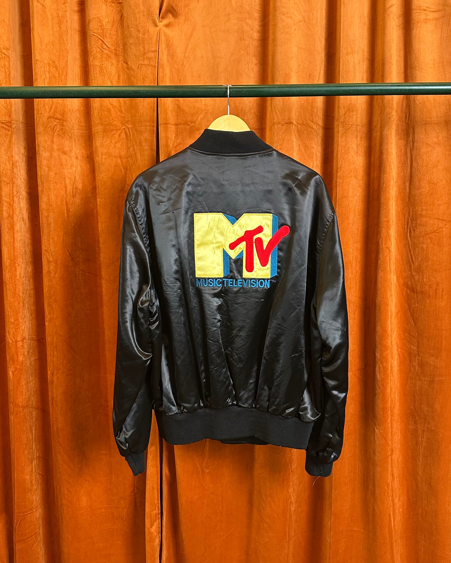 80s MTV Satin Jacket