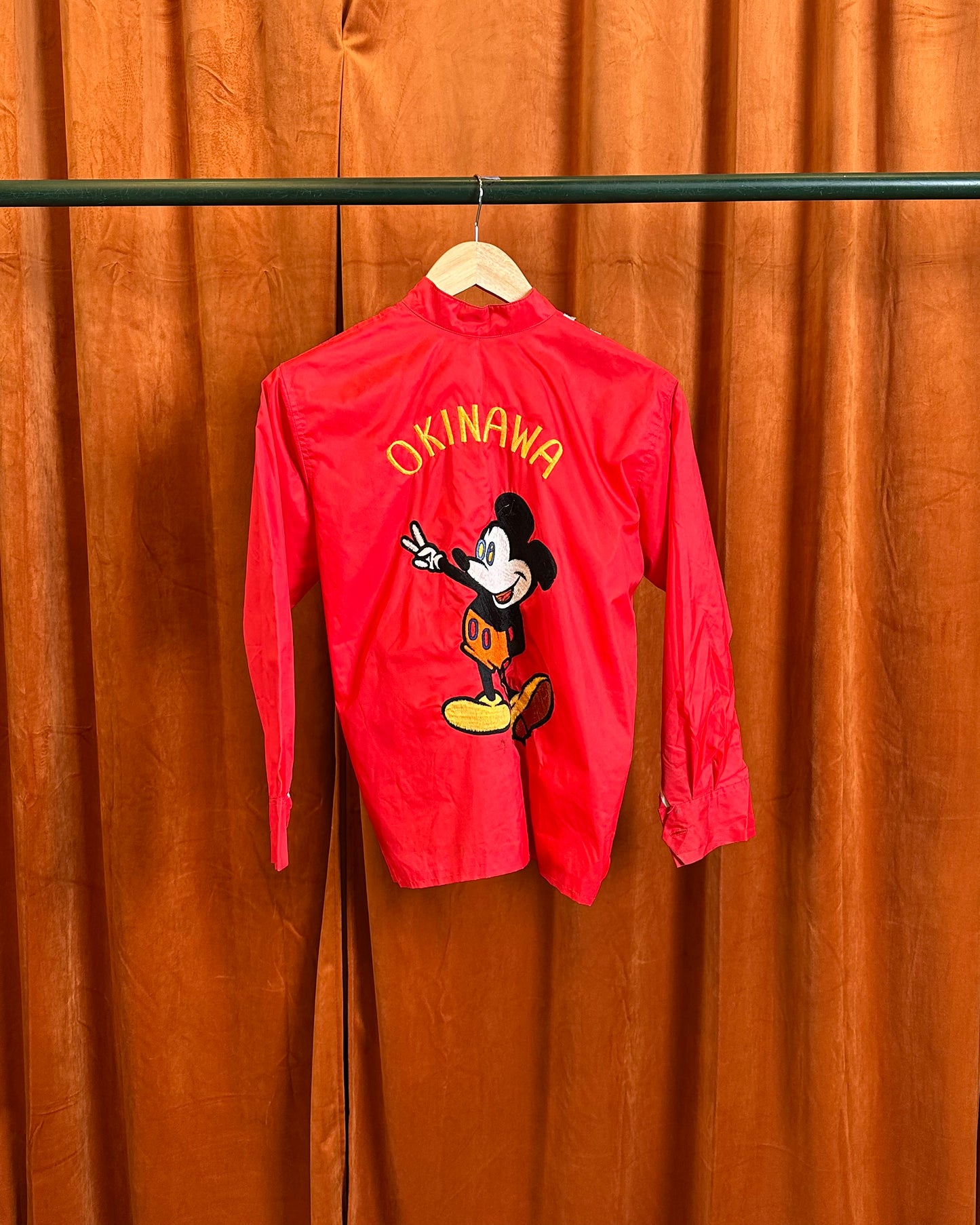 Mickey Mouse Okinawa Japan Souvenir Jacket