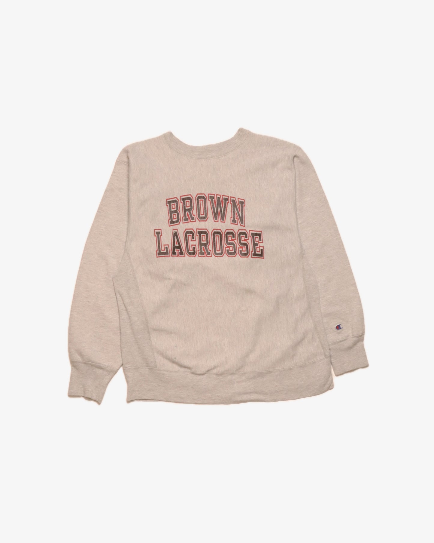 Brown Lacrosse Crewneck