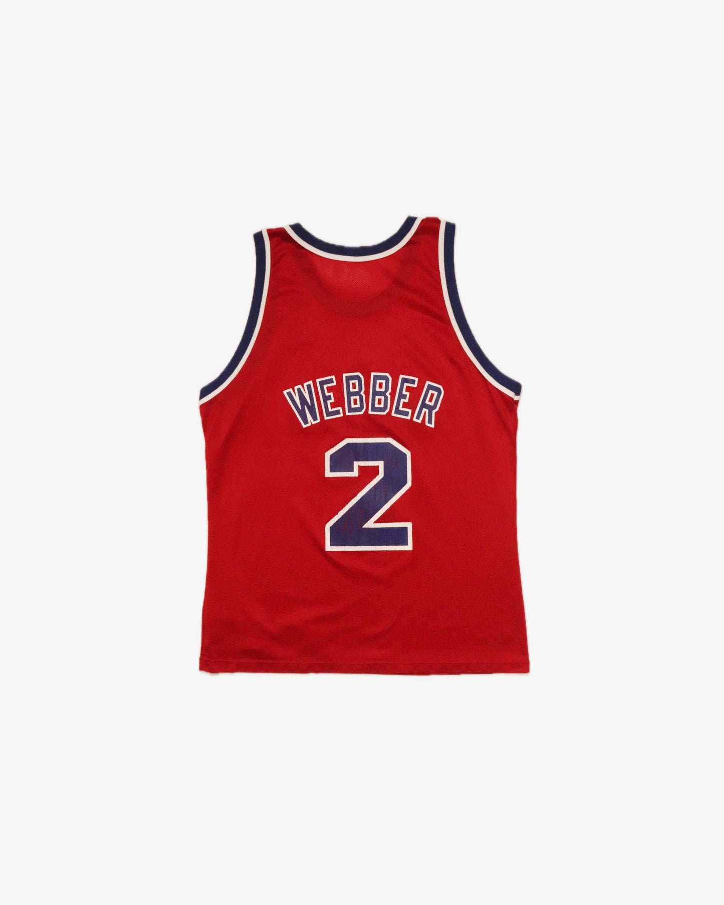 Chris Webber Bullets Jersey