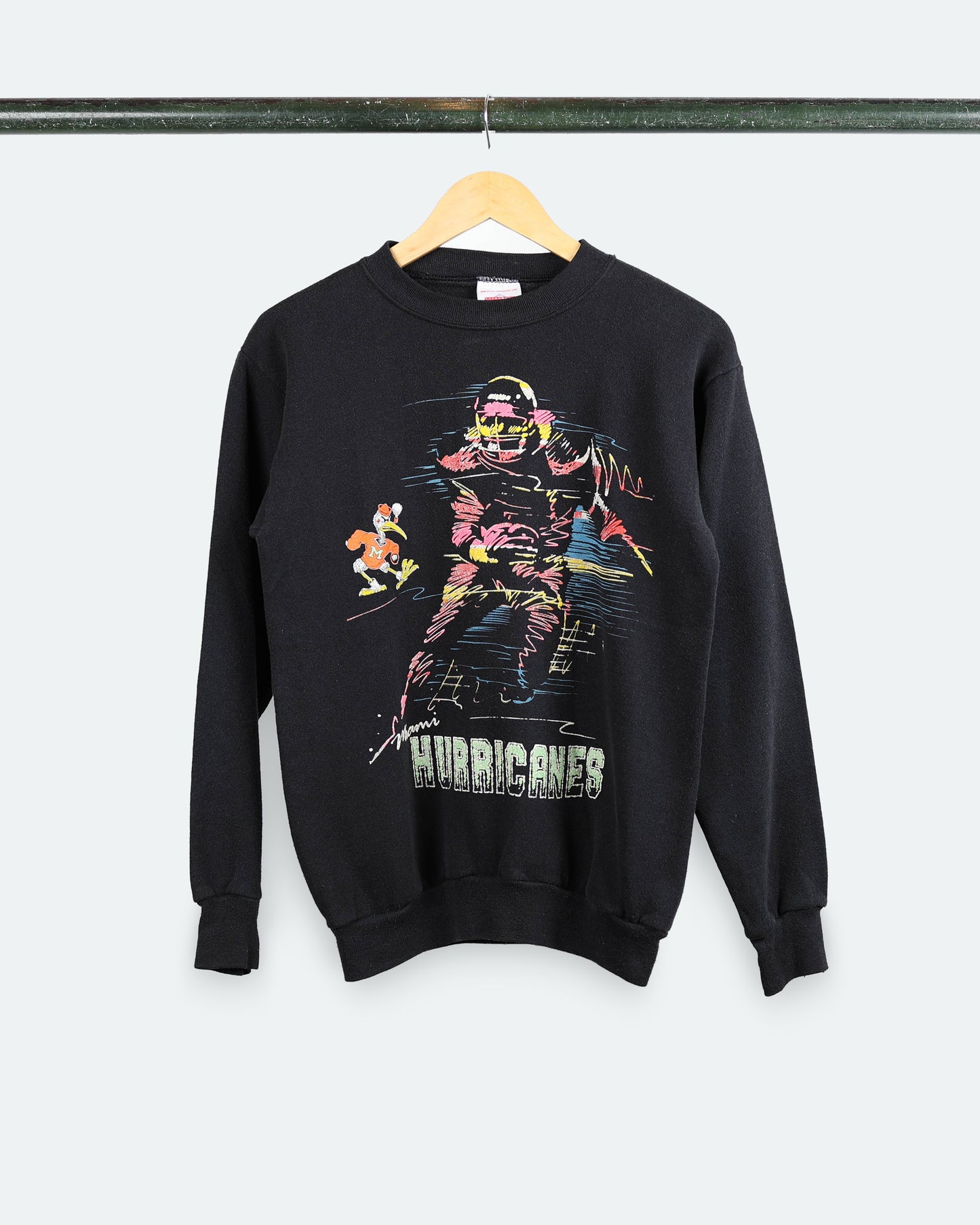 80s Miami Hurricanes Crewneck