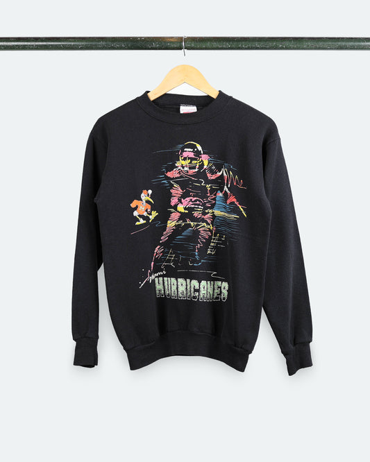 80s Miami Hurricanes Crewneck
