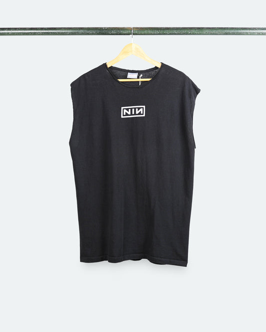 90s Nine Inch Nails Chopped Tank-Top