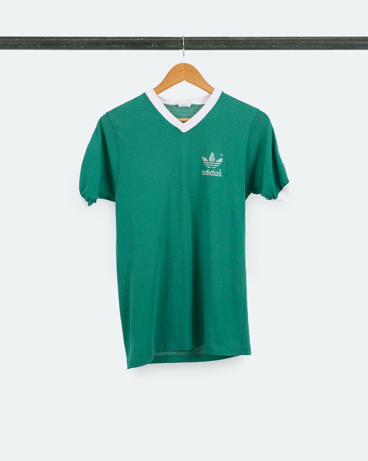 80s Green Adidas Ringer