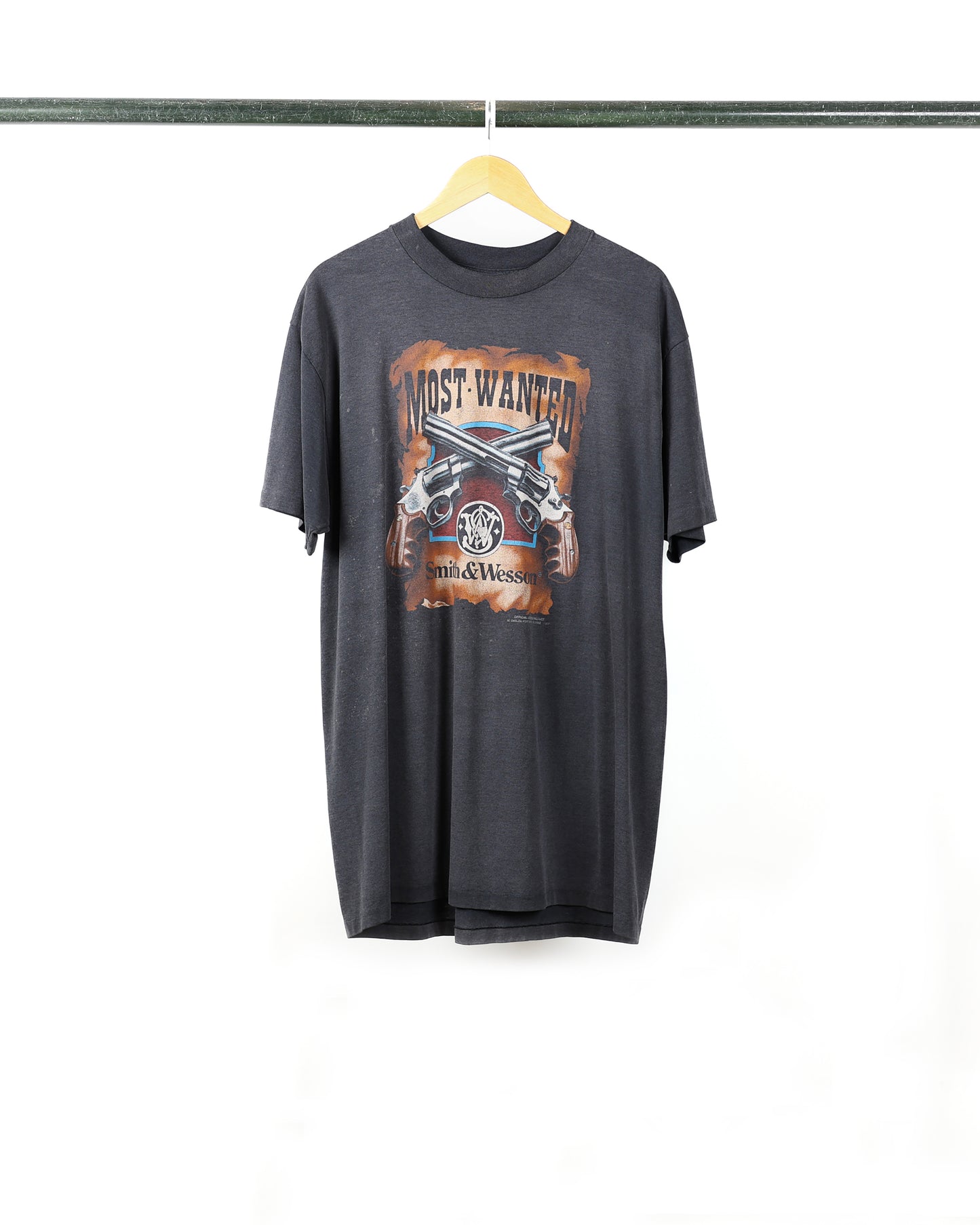 1992 3D Emblem Smith & Wesson 'Most Wanted' Faded