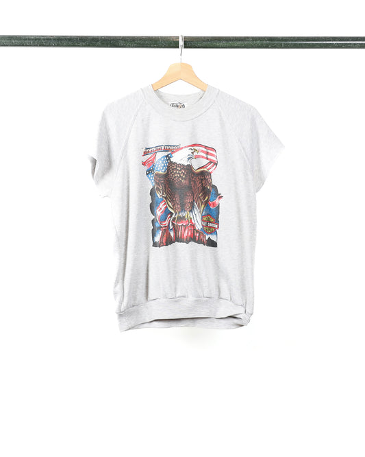 80s Harley Davidson Chopped Sweatshirt