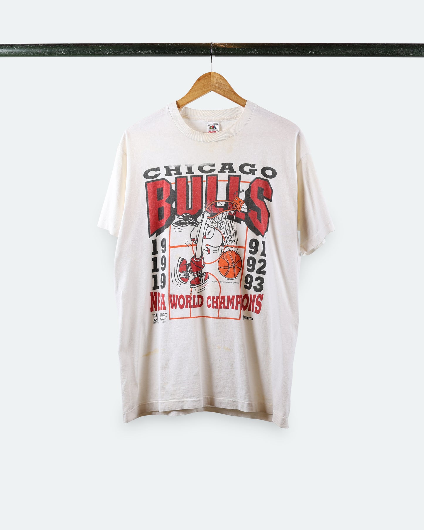 90s Chicago Bulls x Snoopy 3 Peat