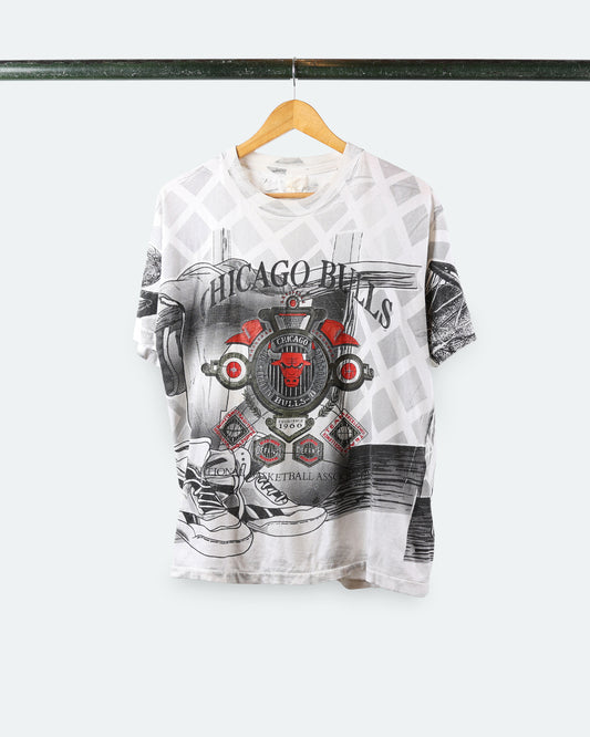90s Chicago Bulls AOP Tee