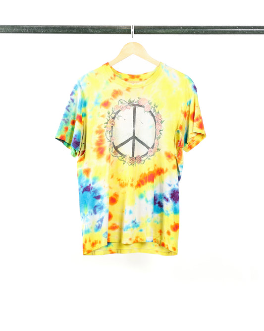 1986 Peace Tie-Dye Thrashed