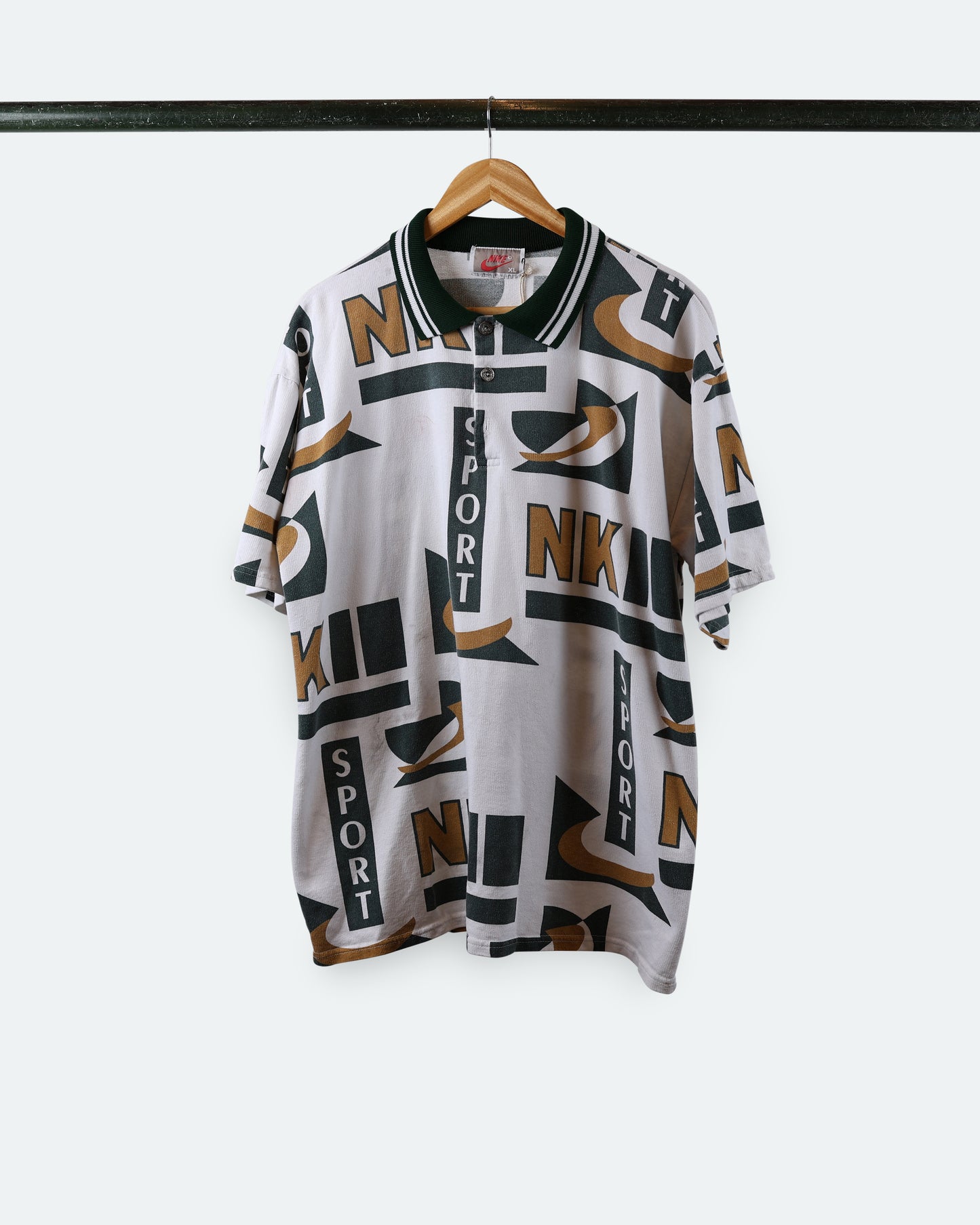 90s Nike AOP Polo Shirt