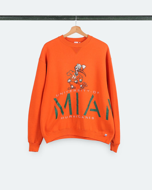 90s University of Miami Sweatshirt