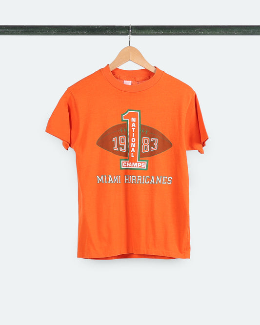 1983 UM National Champs Tee