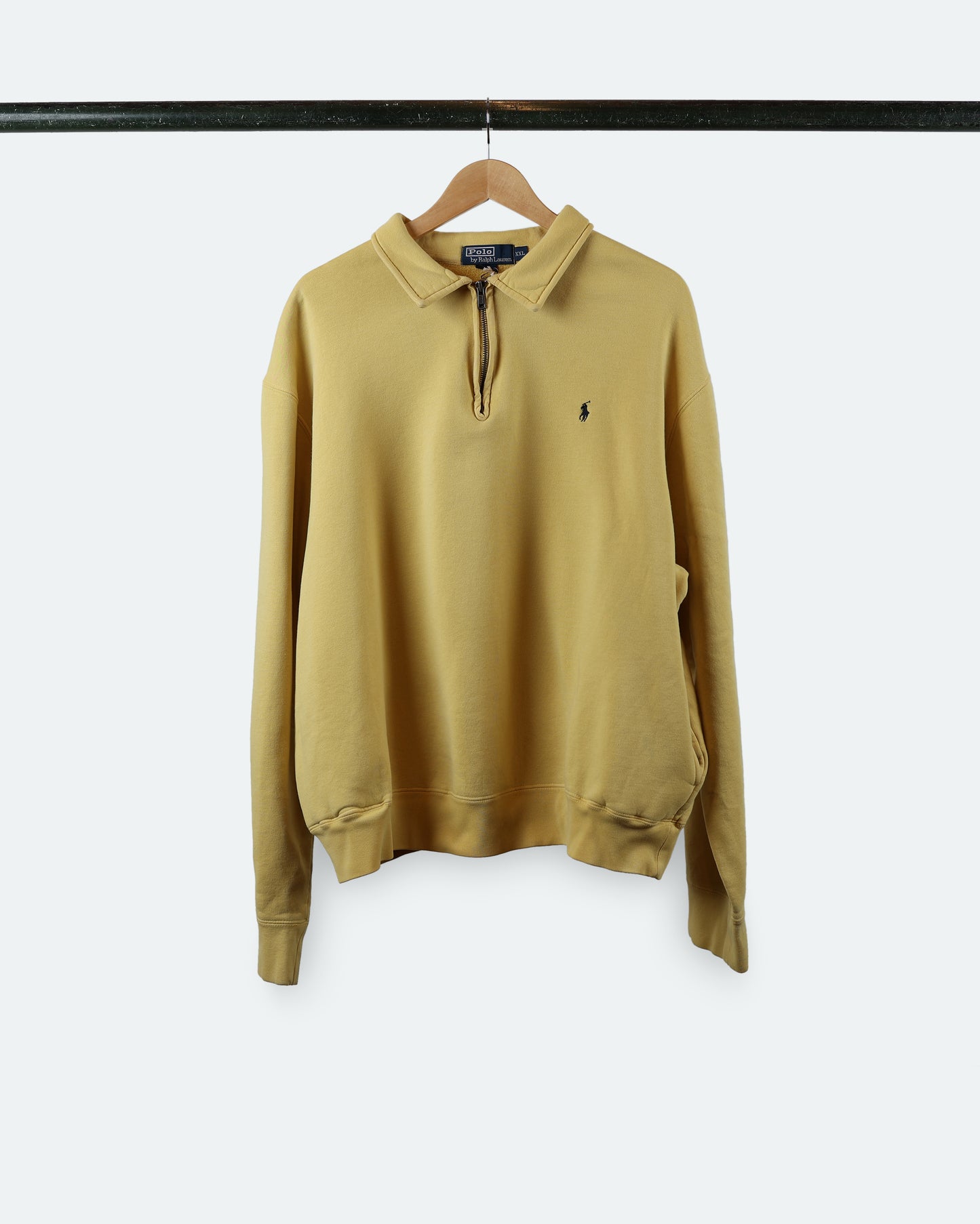 90s Polo Quarter-Zip Sweater