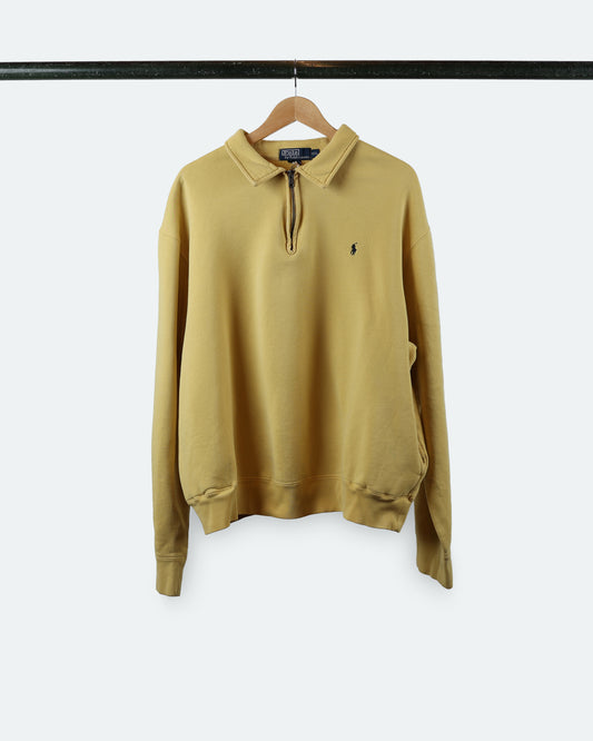 90s Polo Quarter-Zip Sweater