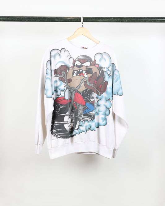 1995 Taz 'Fast Track' Crewneck