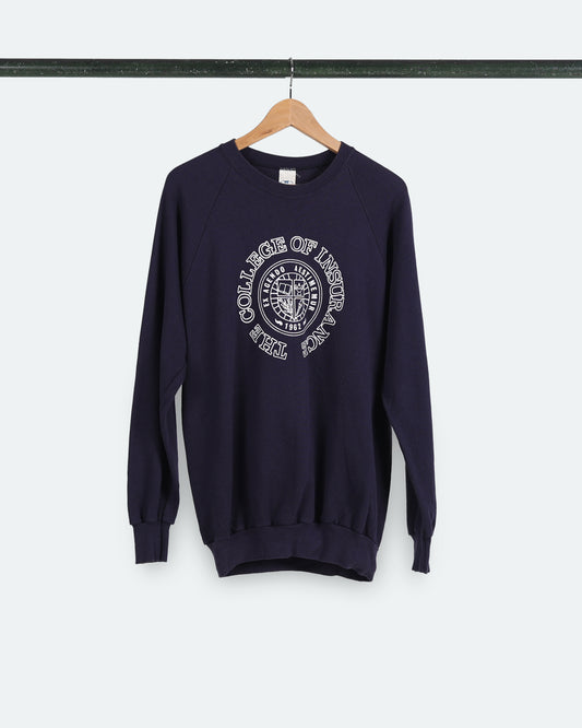 80s College of Insurance Sweatshirt