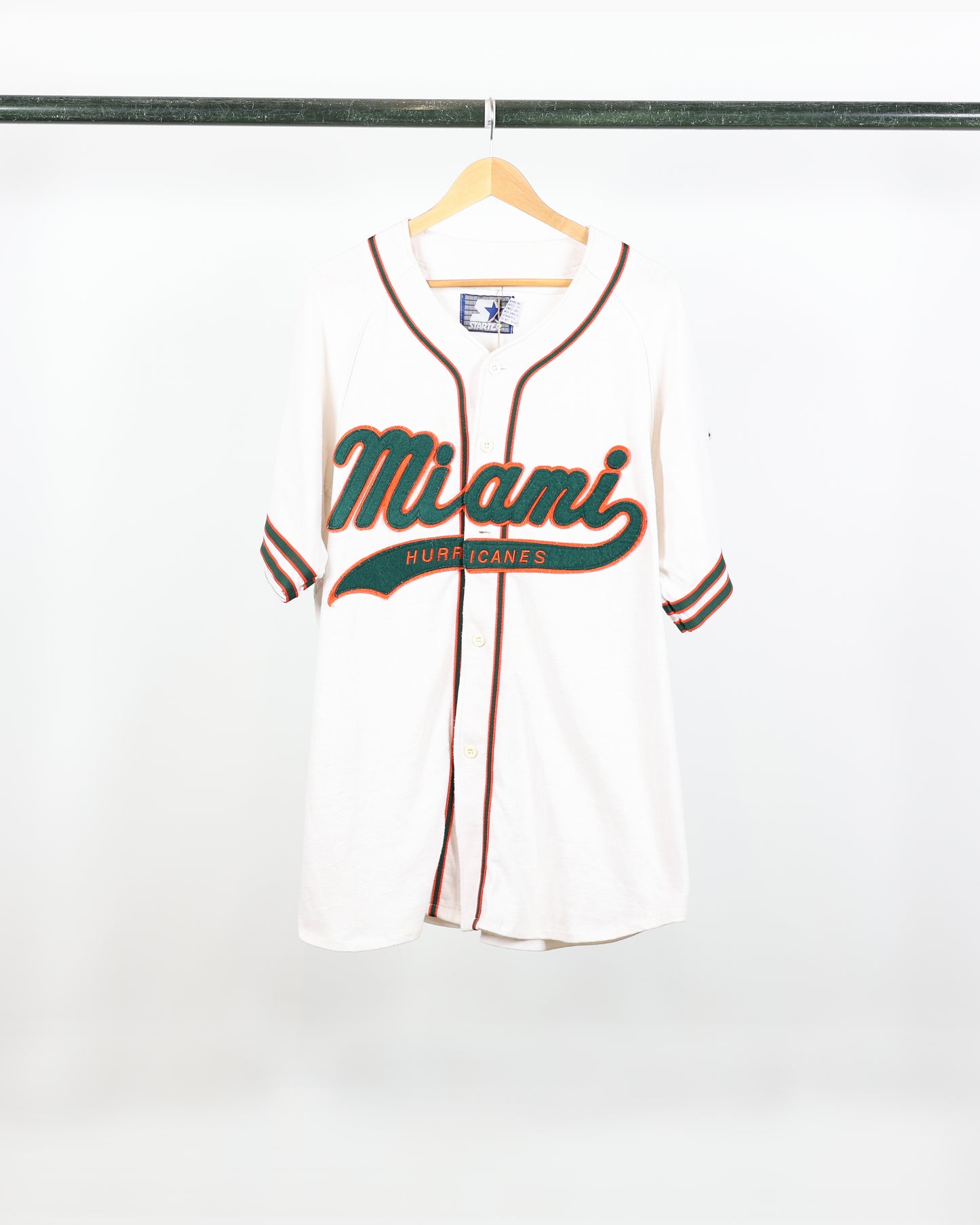 90s Hurricanes Baseball Jersey