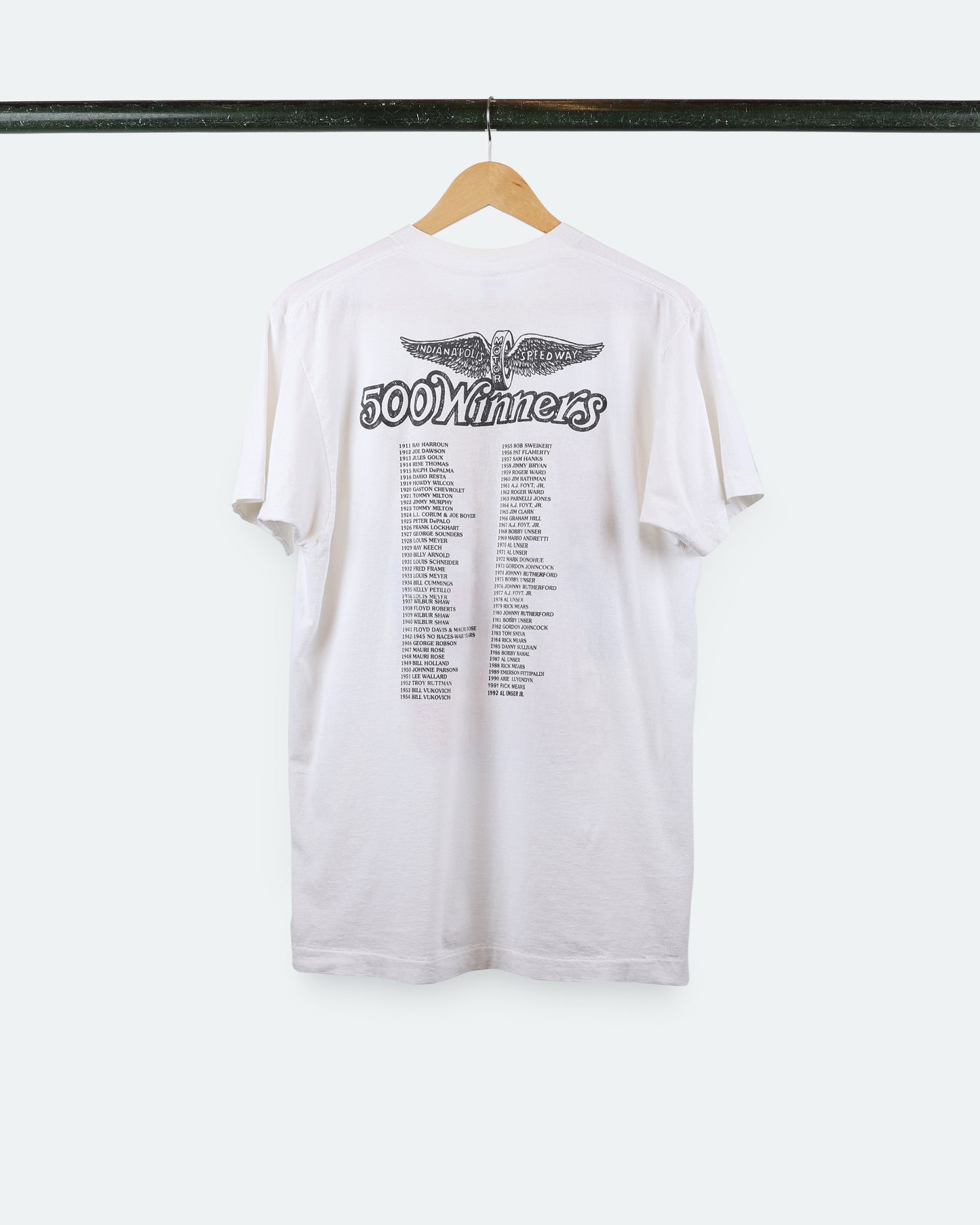 1992 Indy 500 'Winners' Tee
