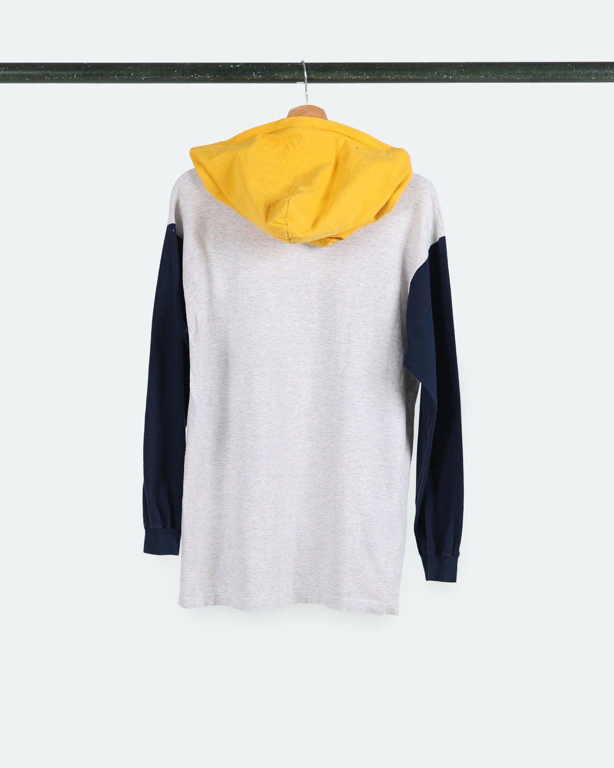 90s U of Michigan Hooded L/S Tee