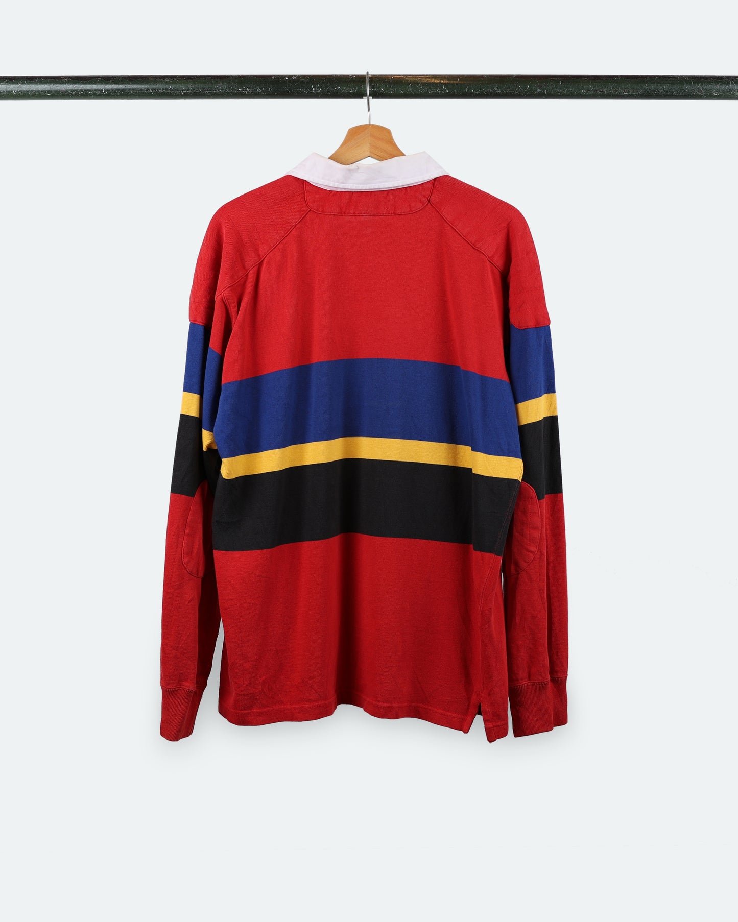 90s Polo Color-Block Rugby