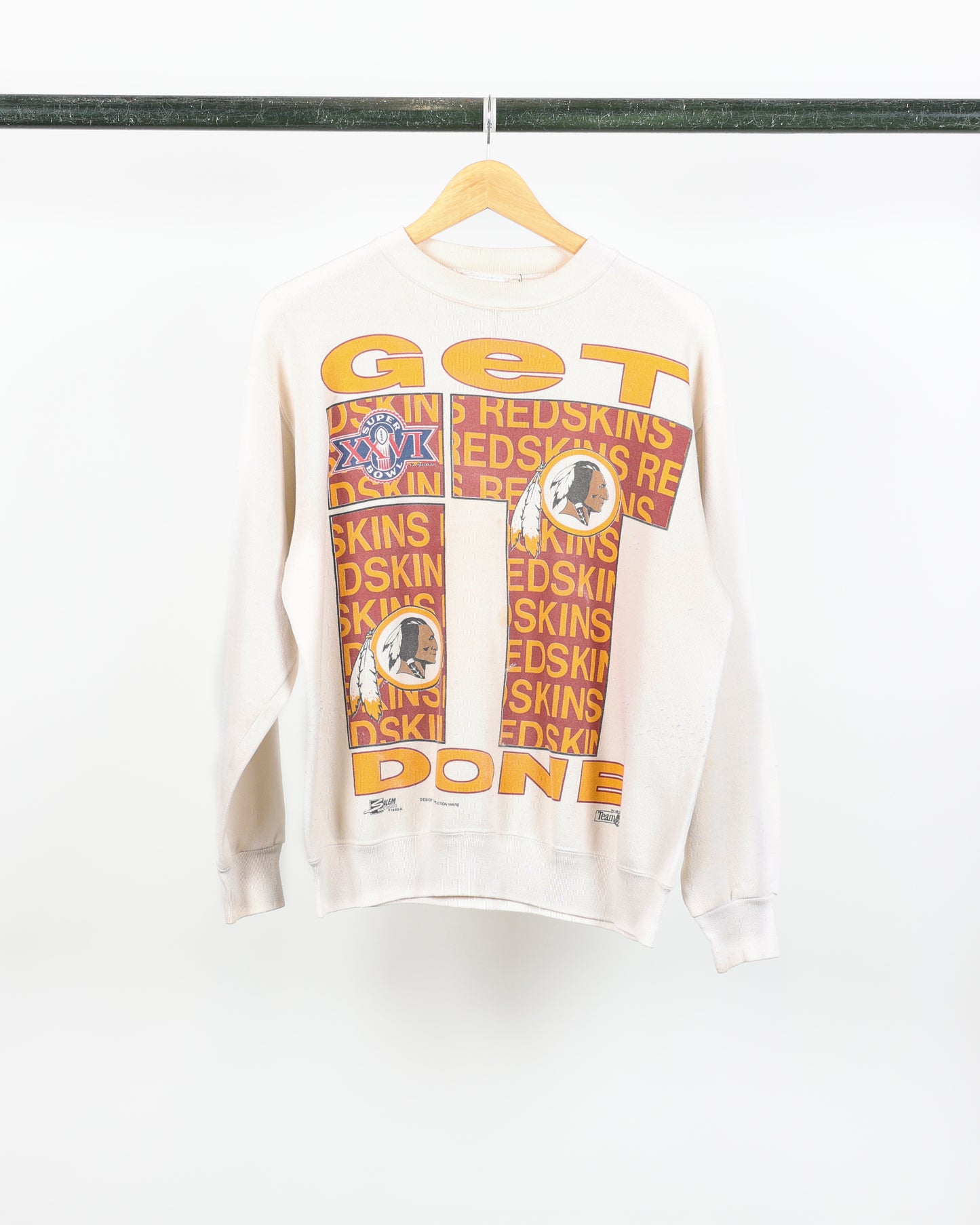 1992 Redskins Super Bowl Crewneck