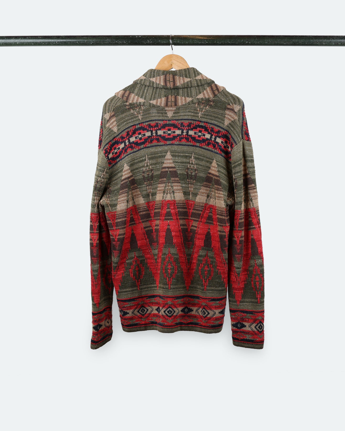 00s Polo Knit Cardigan Sweater