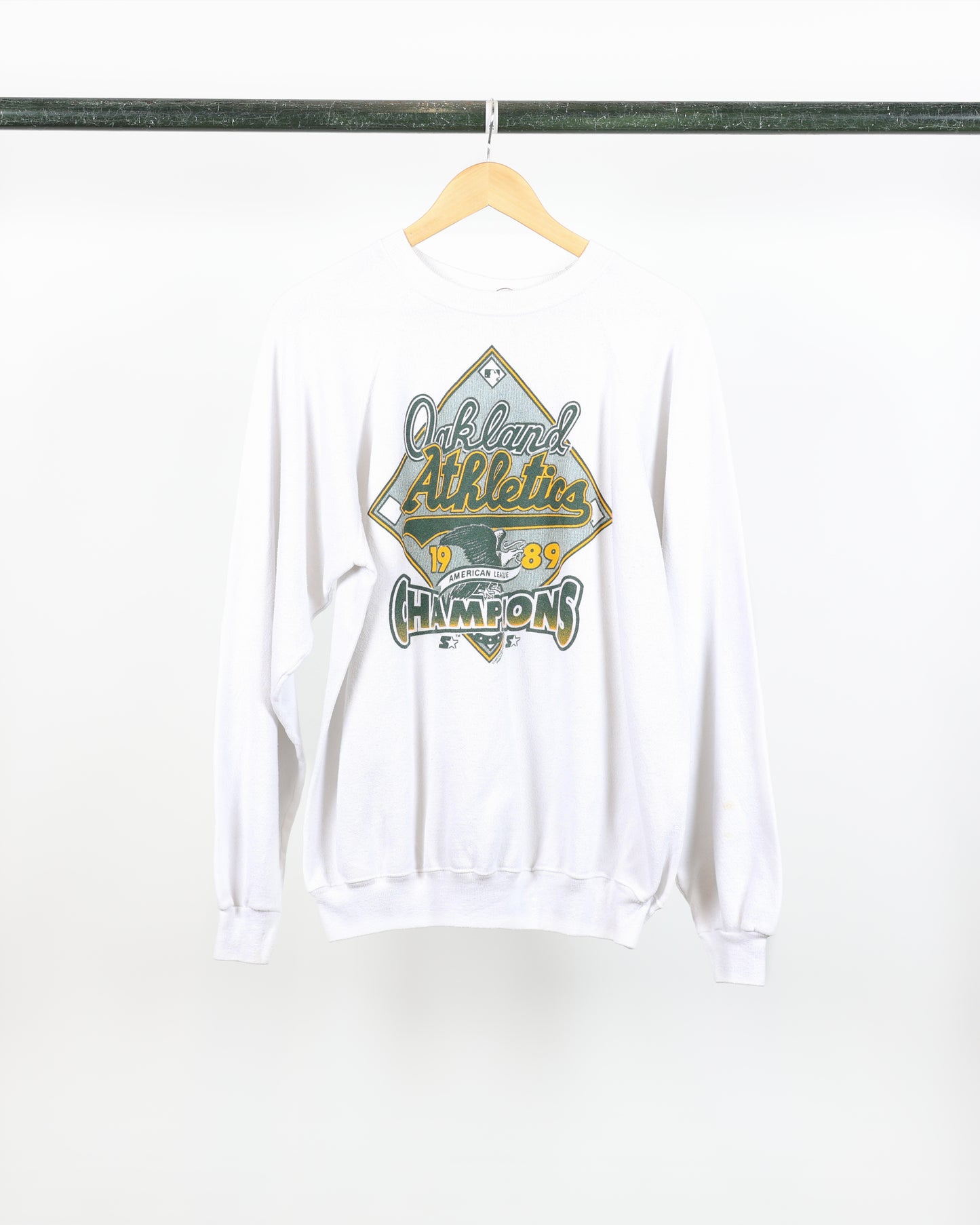 1989 Oakland A's Champs Crewneck
