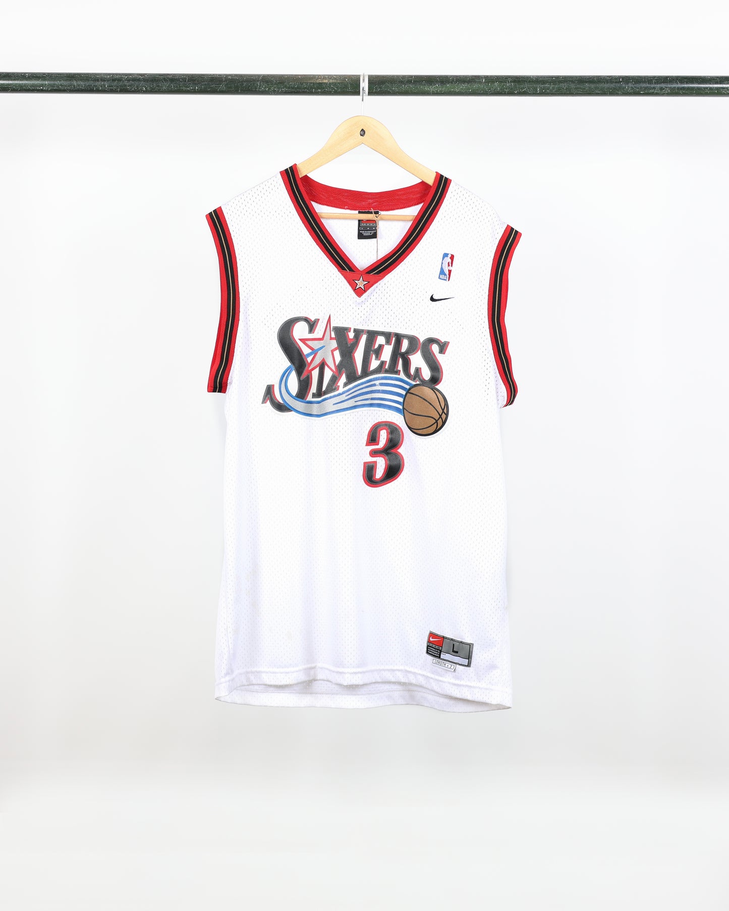 2001 Sixers Allen Iverson Jersey