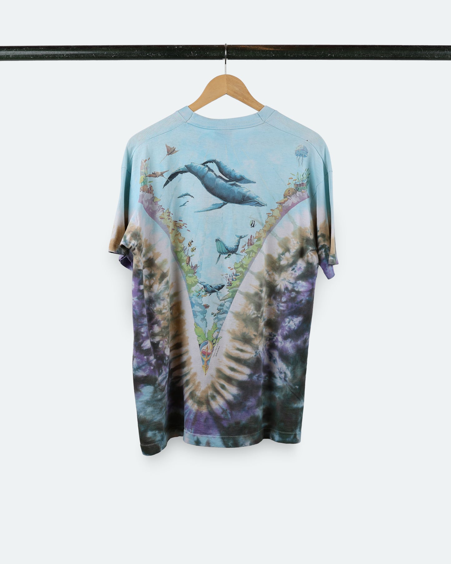 Vintage Liquid Blue John Connell Ocean Scene