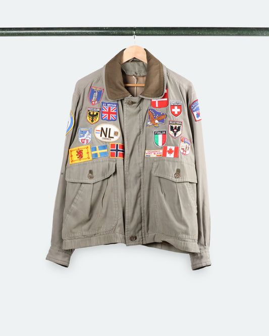 Vintage Field Jacket w/ Patches